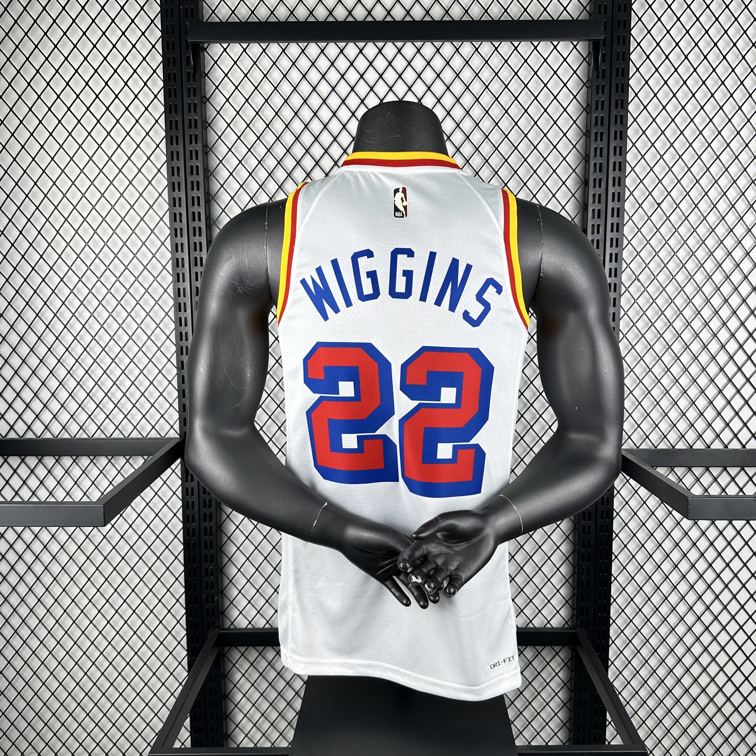 Men Golden State Warriors #22 Wiggins white NBA 2024-25 Season Jerseys->golden state warriors->NBA Jersey